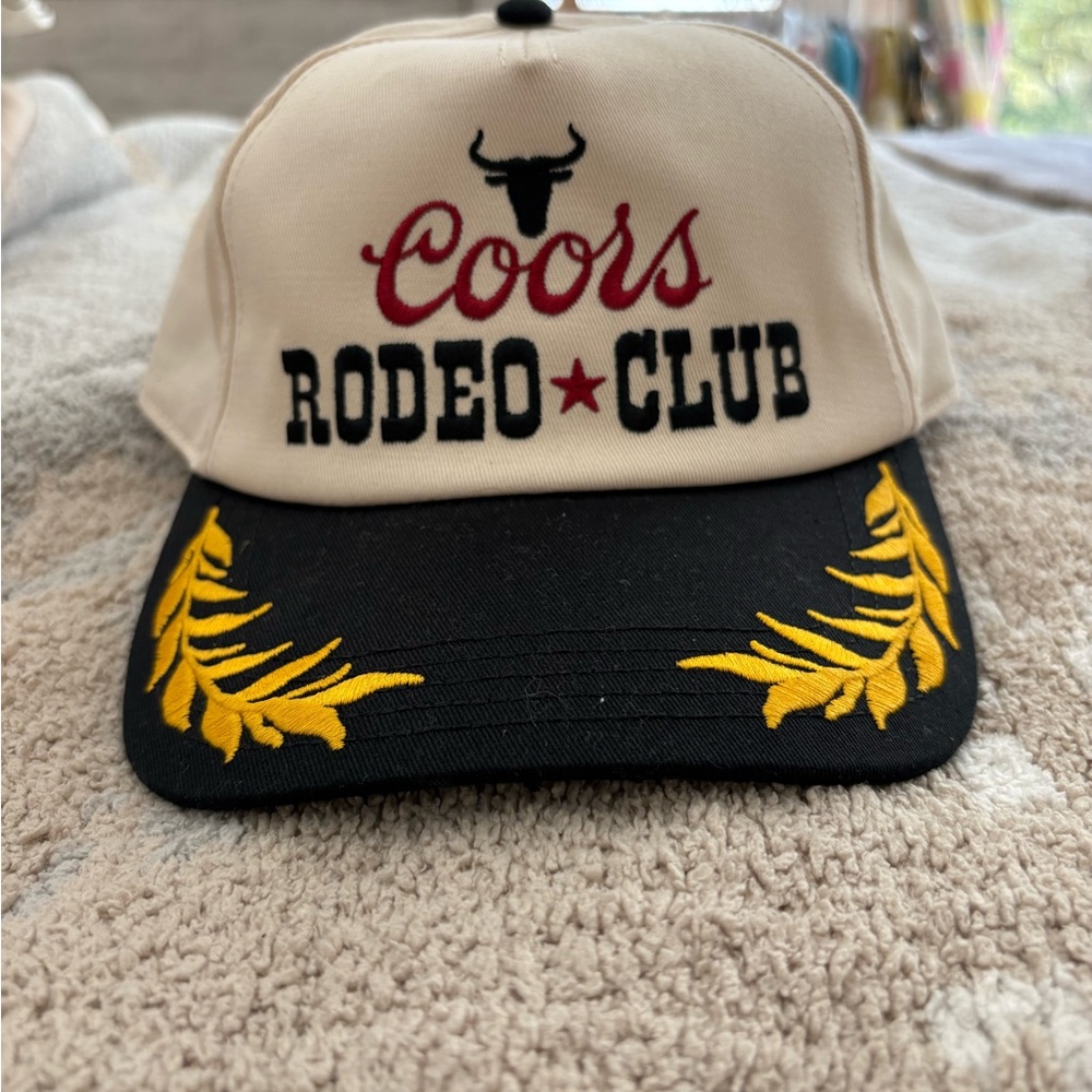 Coors Rodeo Club Cap with Embroidered Details
